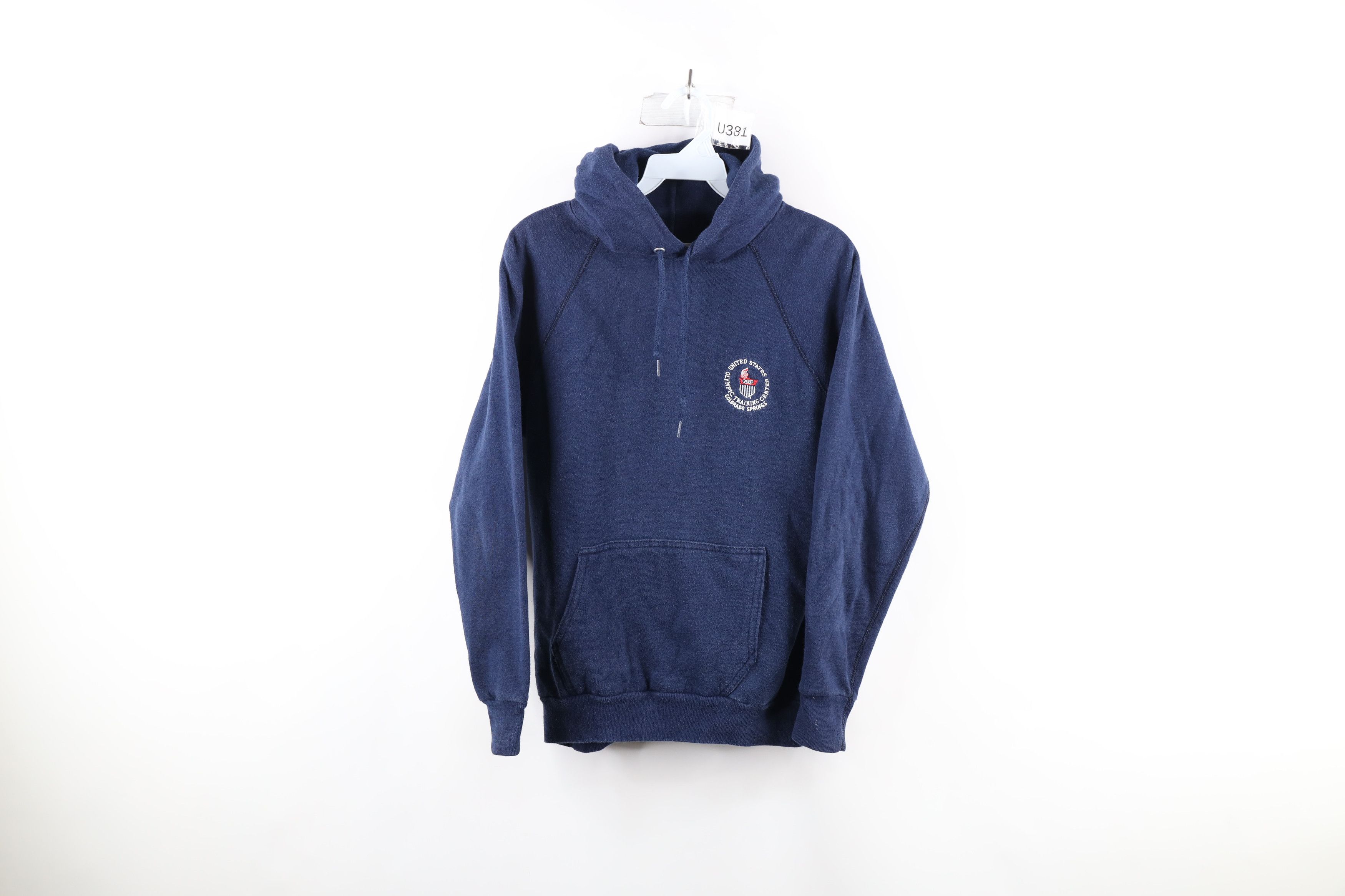 Vintage 80s USA Olympic Training Center Colorado Hoodie USA
