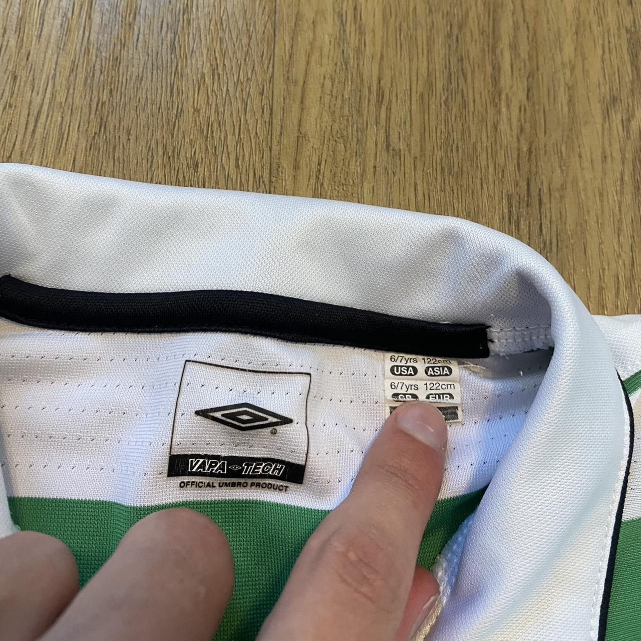 Umbro 2003-04 Celtic Glasgow Home Umbro Football Shirt Scotland Size US XXS / EU 40 - 4 Thumbnail