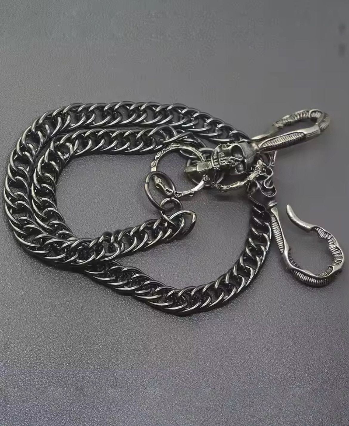 Jean × Vintage Skull Hook Pattern Jeans Chain Accessories Size ONE SIZE - 2 Thumbnail