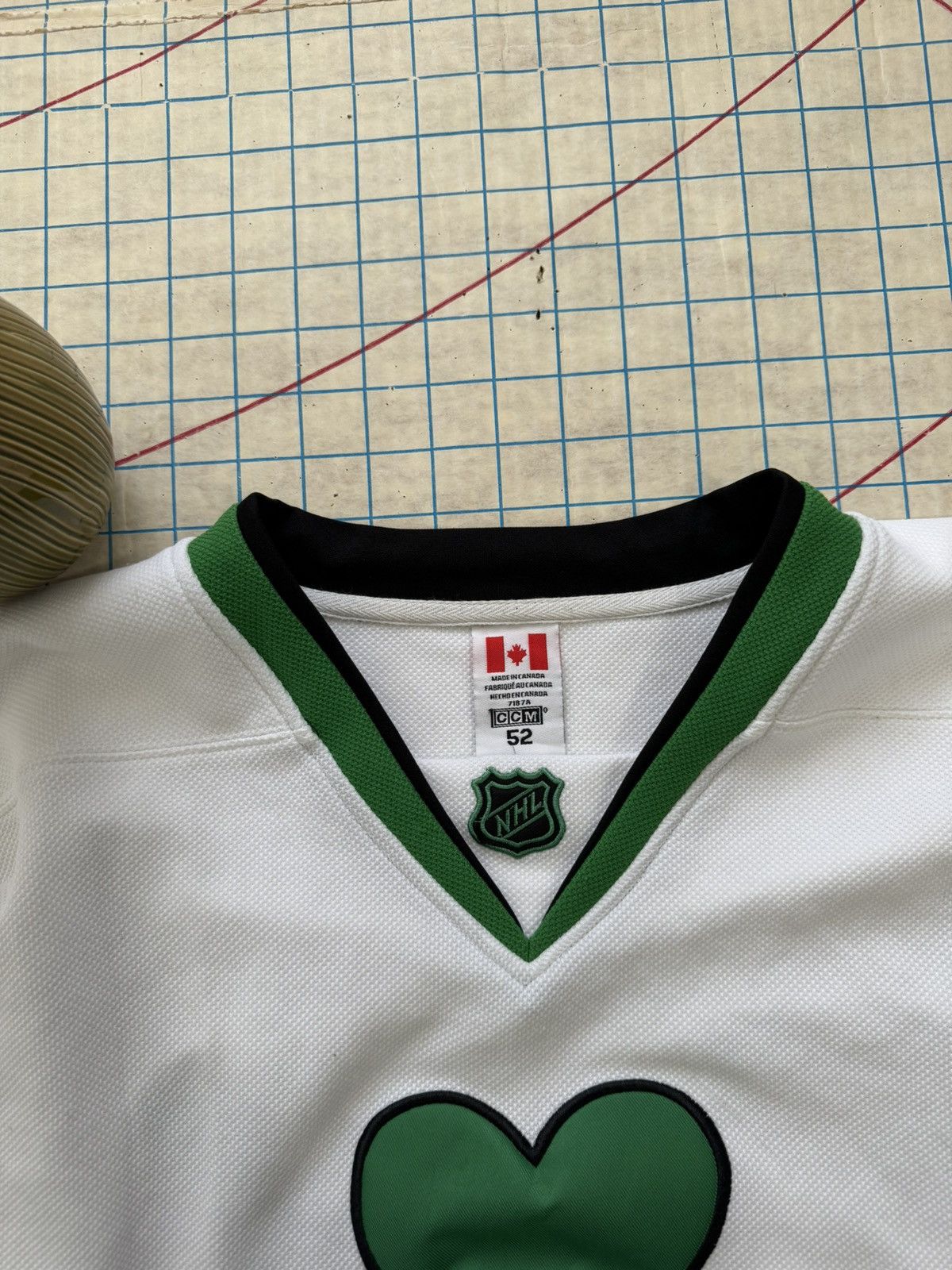 Vintage St Pats Toronto Maple Leafs Jersey With Fight Strap