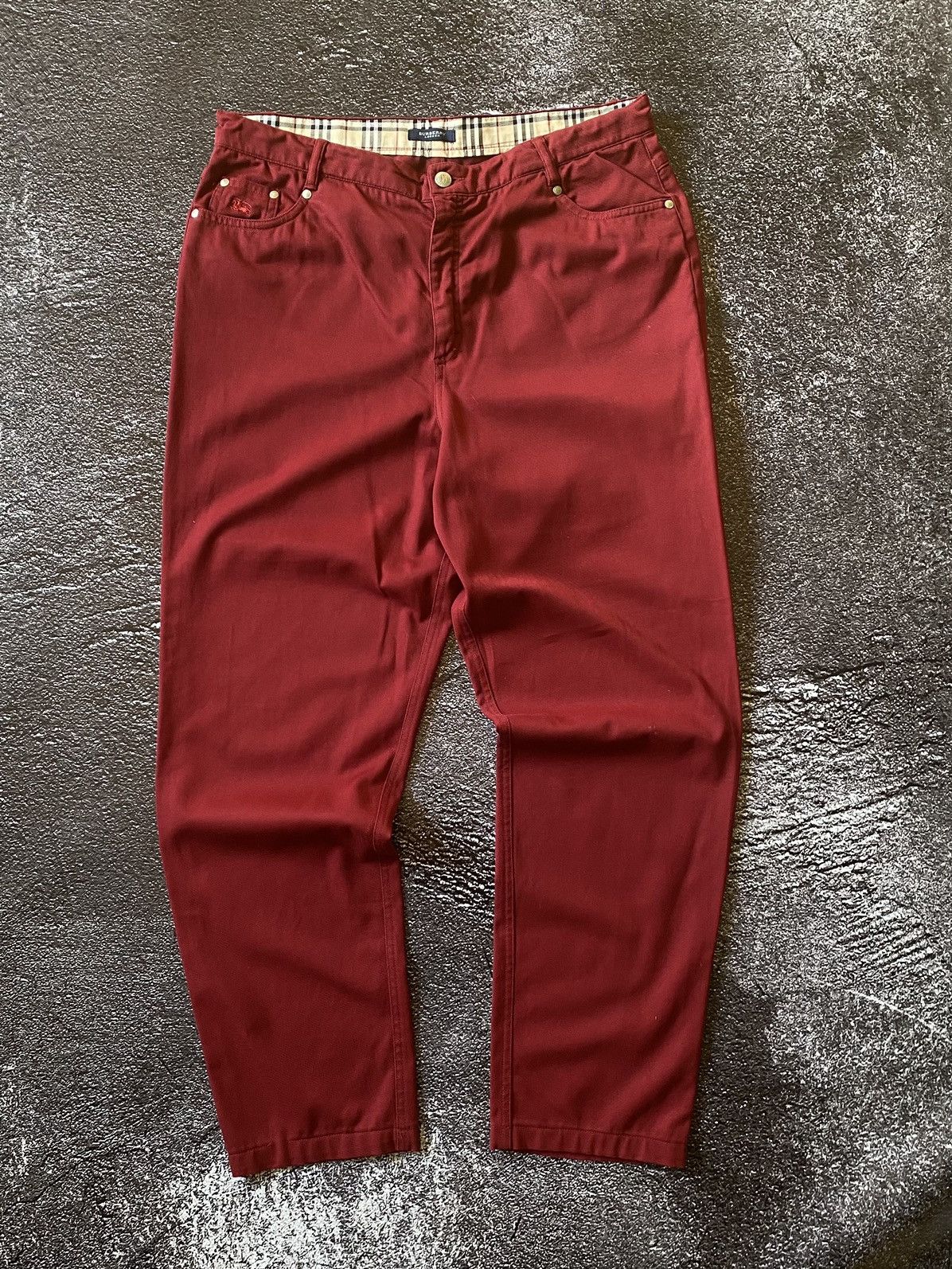 Burberry Vintage Burberry London Ref Chino Pants Embroidered Logo Size 38" / US 16 / IT 52 - 2 Thumbnail