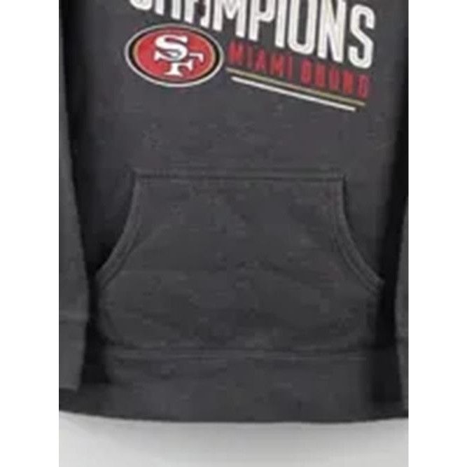 Vintage Fanatics NFC Champions San Francisco 49ers Football Hoodie Size M / US 6-8 / IT 42-44 - 3 Thumbnail