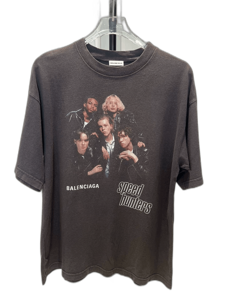 トップス BALENCIAGA SPEED HUNTER Balenciaga Speed Hunters Upside Down T-Shirt Oversized