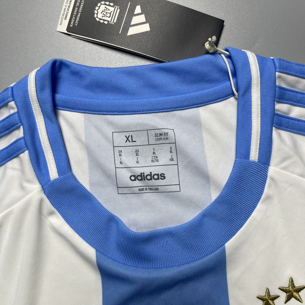 Adidas ARGENTINA ADIDAS 2024 FOOTBALL SOCCER HOME JERSEY Size US XL / EU 56 / 4 - 5 Thumbnail