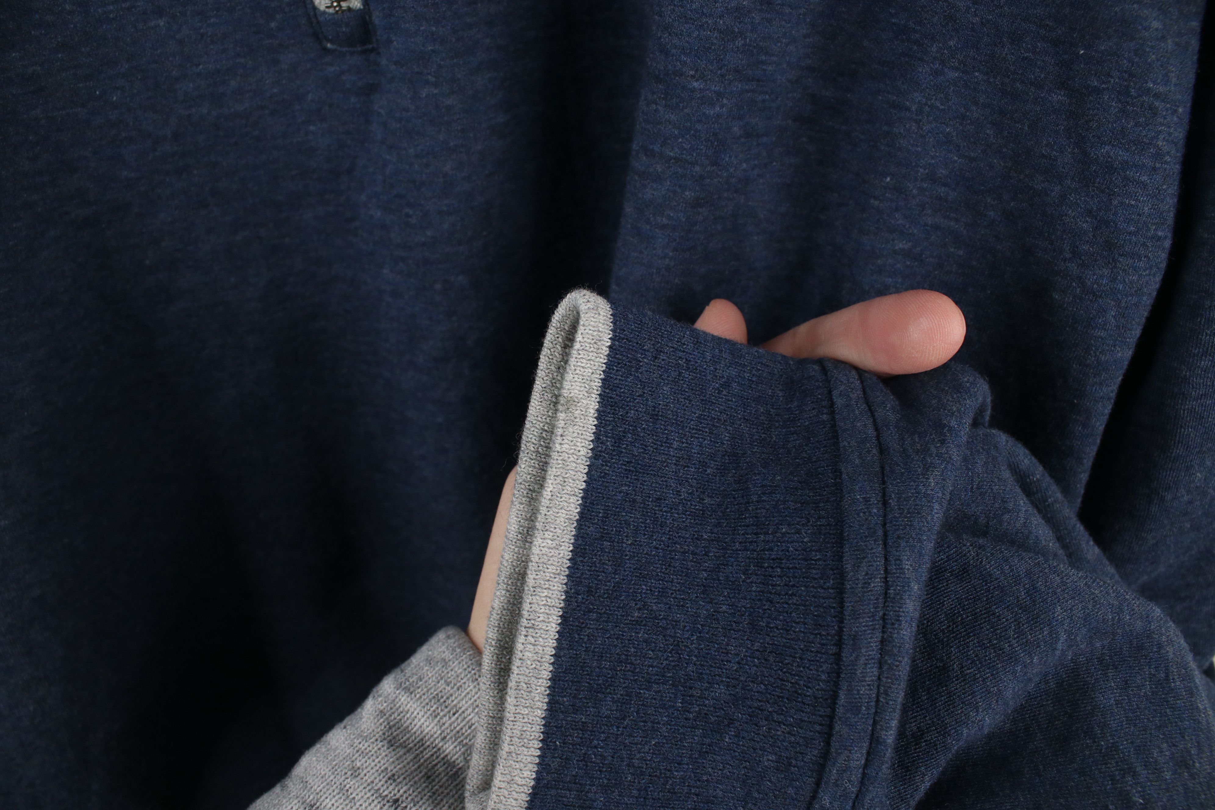 Vintage Oliver Ridley Touch Half Zip Pullover Sweater Heather Blue Size US XXL / EU 58 / 5 - 7 Thumbnail