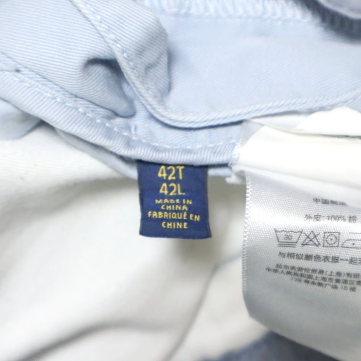 Polo Ralph Lauren **Polo Ralph Lauren Classic Fit Blue Khaki Chino Shorts Men's 42T** User: Vintage Polo Ralph Lauren Classic Fit Blue Khaki Chino Shorts Men's 42T Size US XL / EU 56 / 4 - 6 Thumbnail