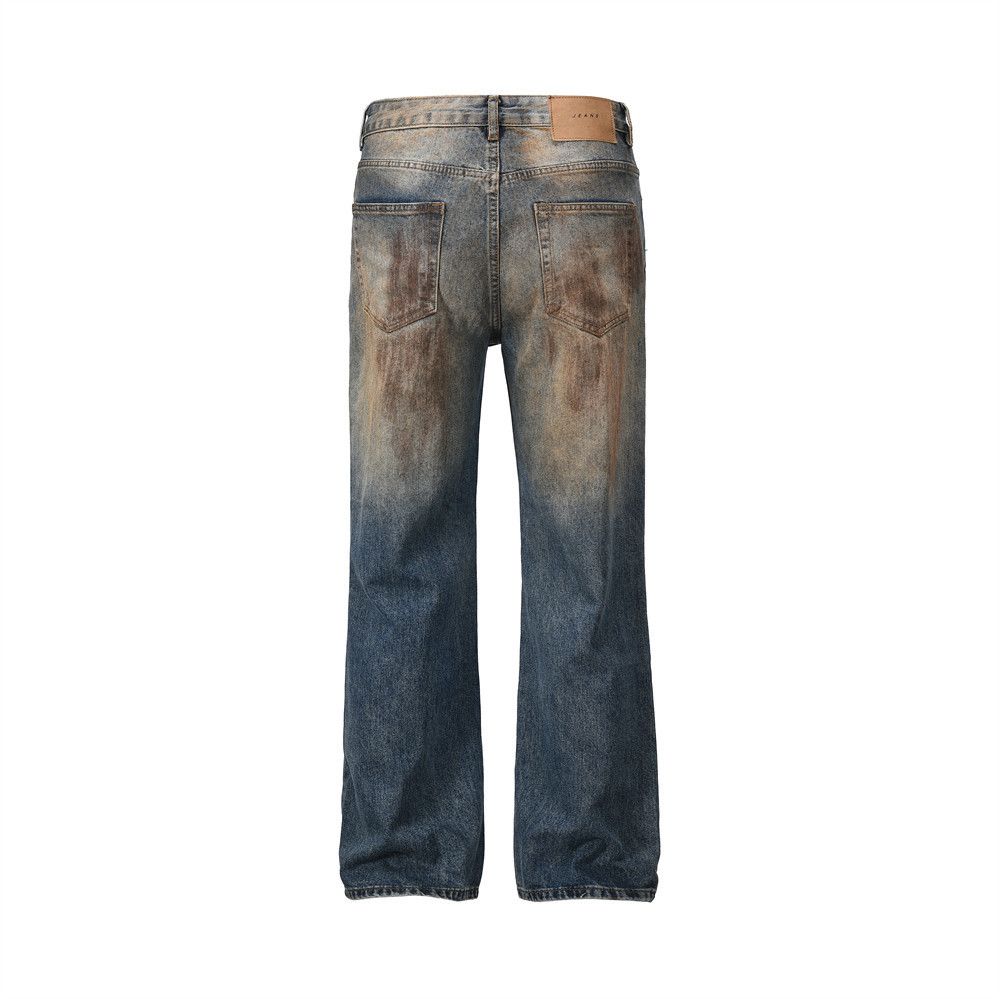 Japanese Brand × Vintage Washed Gradient Jeans Size US 32 / EU 48 - 5 Thumbnail