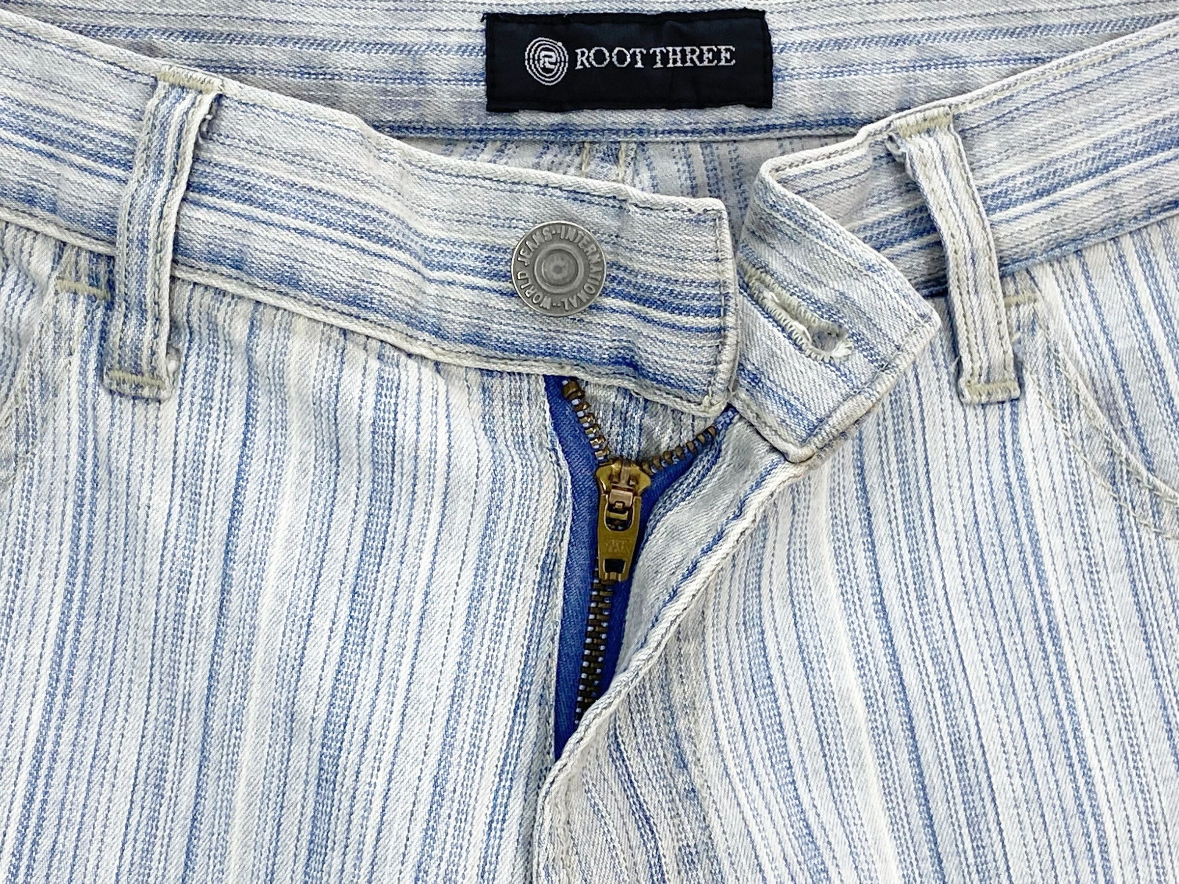 Japanese Brand Root Three Jeans Stripes Japanese Brand Pants Size US 28 / EU 44 - 8 Thumbnail
