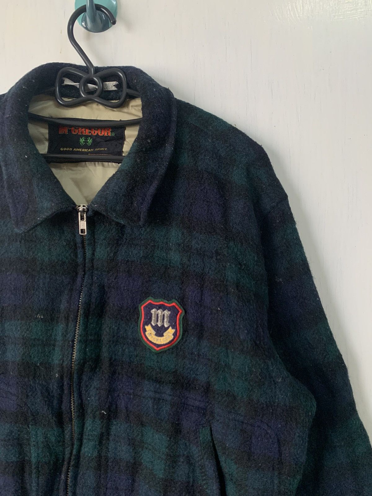 McGregor Big Logo McGregor Official Wool Blend Checkered Jacket Size US M / EU 48-50 / 2 - 4 Thumbnail