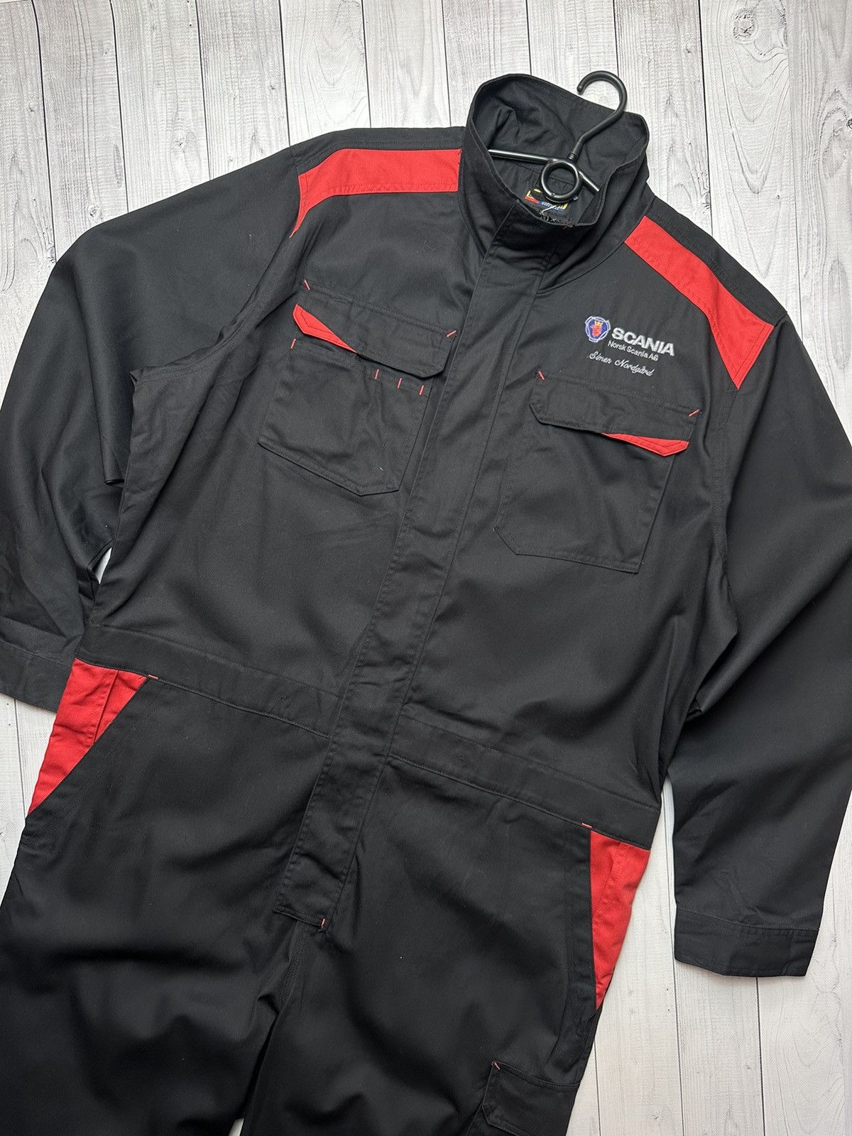 Vintage Vintage Scania overall racing workwear Service Station XXL Size US 38 / EU 54 - 5 Thumbnail