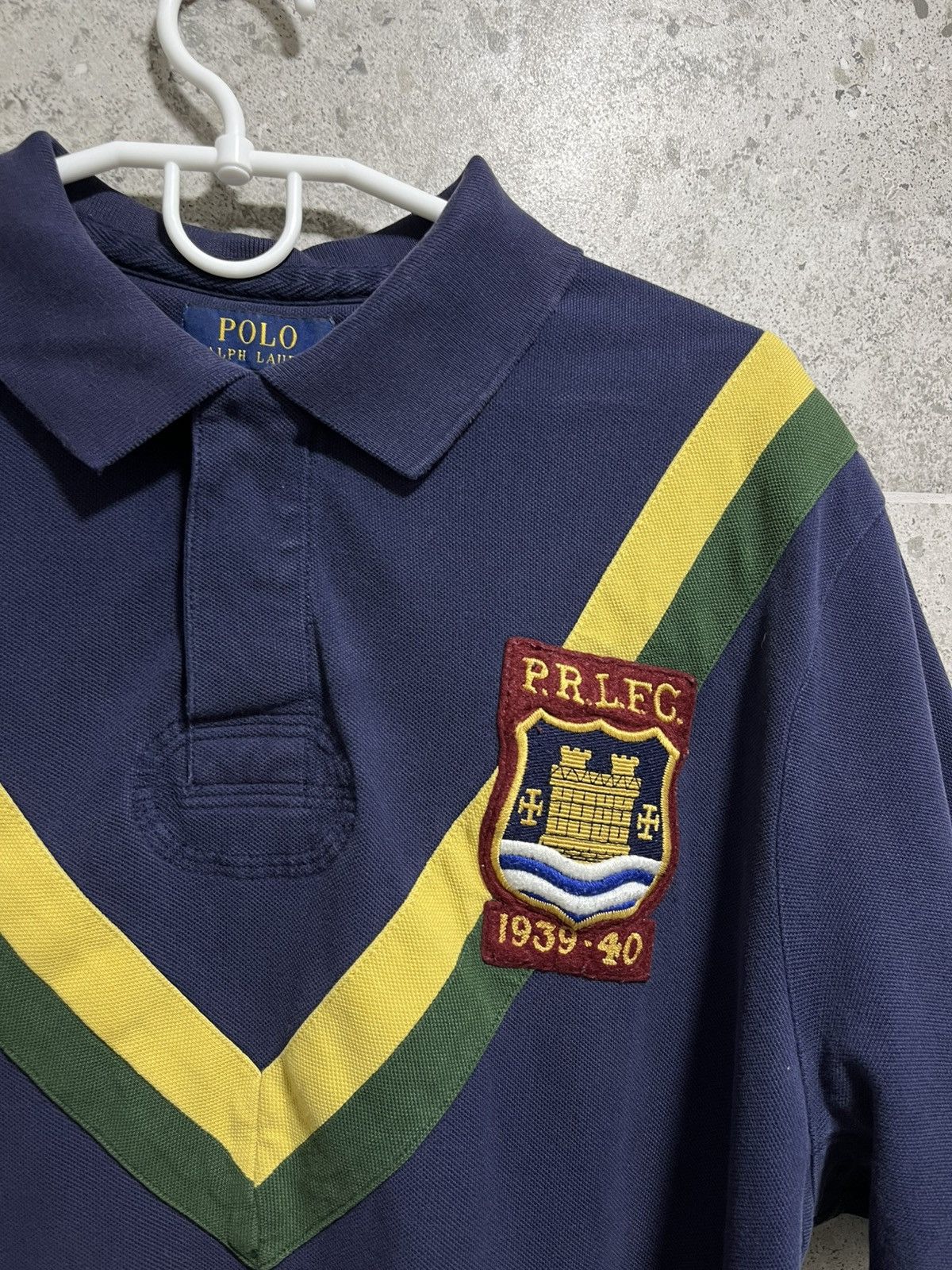 Polo Ralph Lauren × Vintage Polo Ralph Lauren Men Classic Fit 1939-40 Navy Blue Size L Size US L / EU 52-54 / 3 - 4 Thumbnail