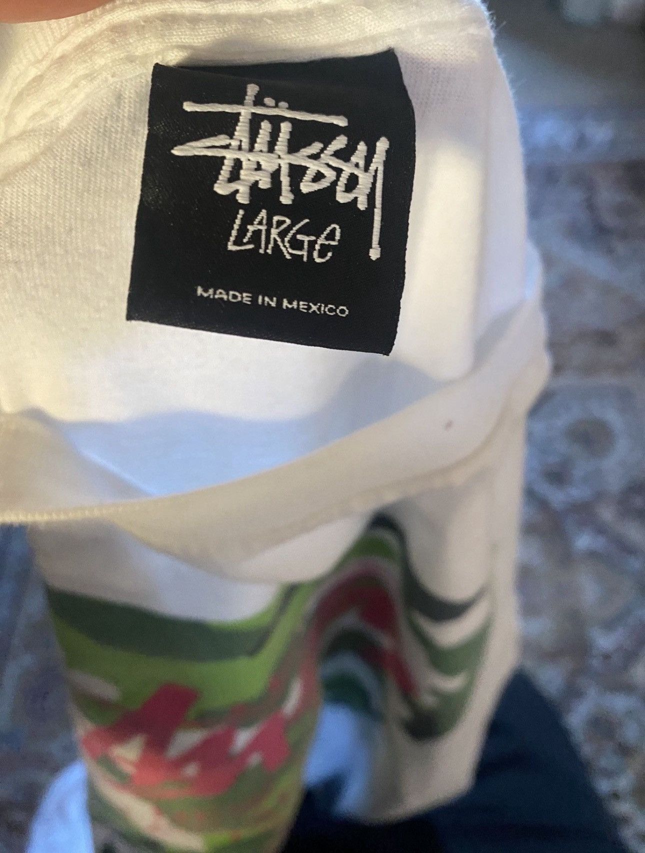 Stussy × Vintage Vintage Stussy shirt Size US L / EU 52-54 / 3 - 3 Thumbnail