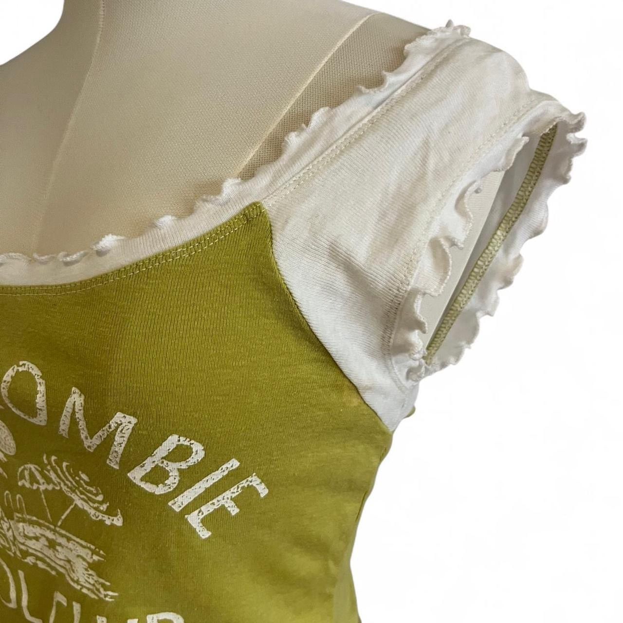 Abercrombie & Fitch y2k Abercrombie & Fitch pool club lime green baby tee Size S / US 4 / IT 40 - 5 Thumbnail