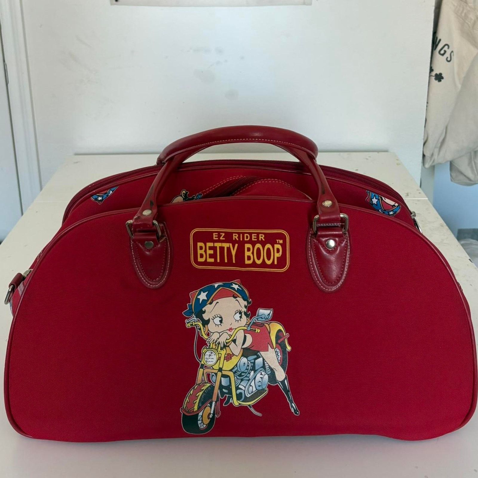Vintage Y2k betty boop red and Size ONE SIZE - 1 Thumbnail