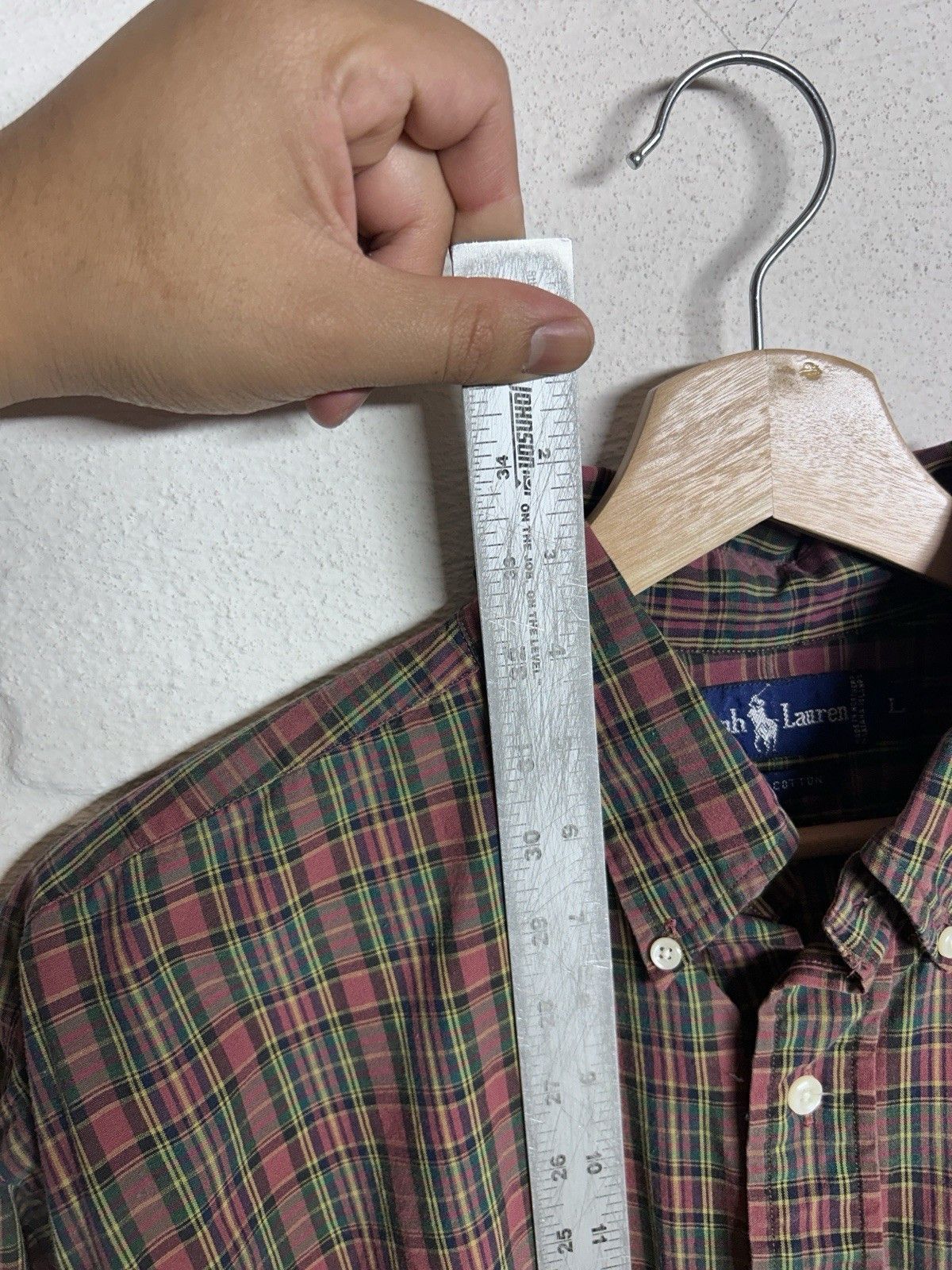 Lauren Ralph Lauren Vintage 90’s Ralph Lauren Plaid Button Up Shirt Preppy Size US L / EU 52-54 / 3 - 10 Thumbnail