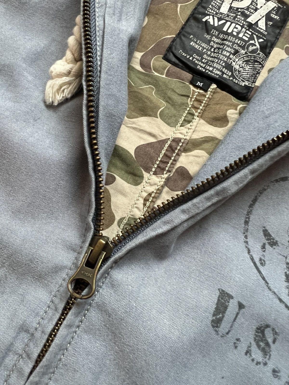 Avirex Camouflaged Avirex USMC Military Vintage Hooded Jacket Size US M / EU 48-50 / 2 - 6 Thumbnail