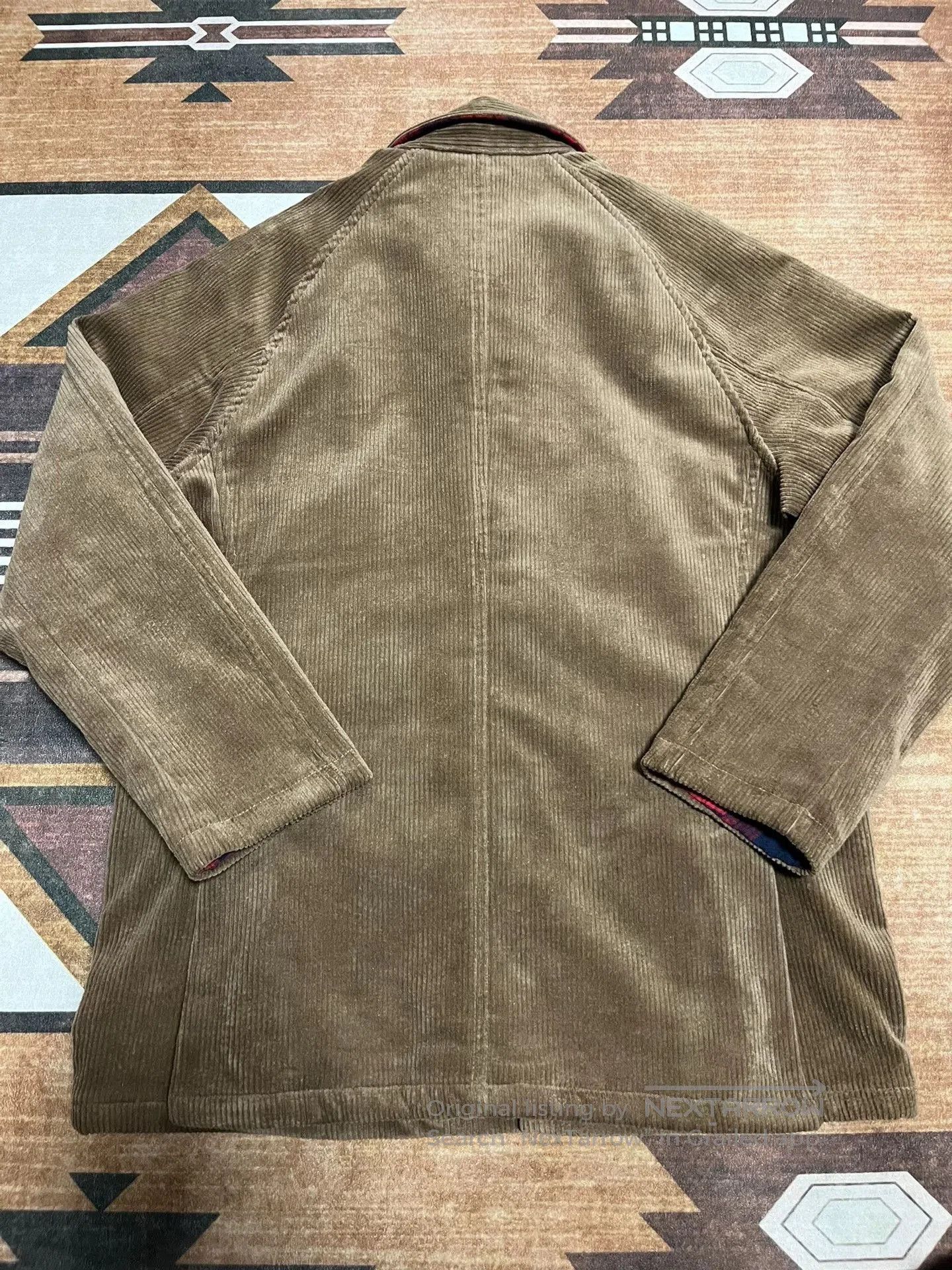 Other ITOHOUSE Khaki Heavyweight Corduroy Trench Coat. Size US XS / EU 42 / 0 - 3 Thumbnail