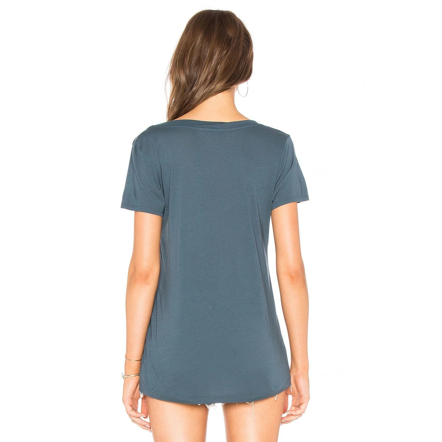 Other LA Made V-Neck Short Sleeve Tee Size XS / US 0-2 / IT 36-38 - 2 Thumbnail