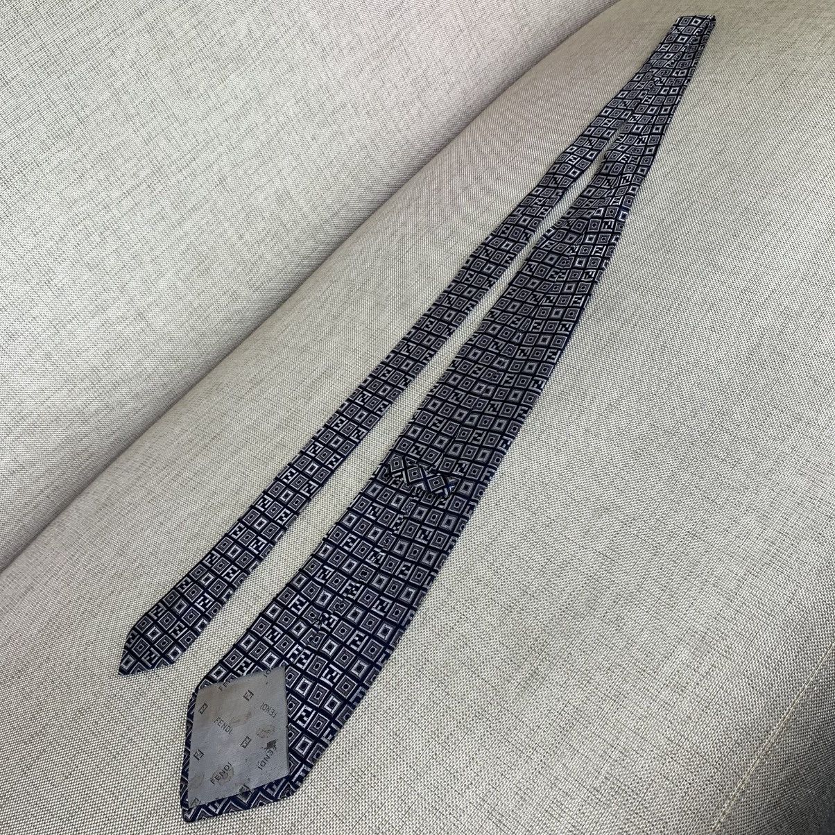 Fendi × Vintage Fendi Monogram Vintage Tie Caravate Size ONE SIZE - 5 Thumbnail