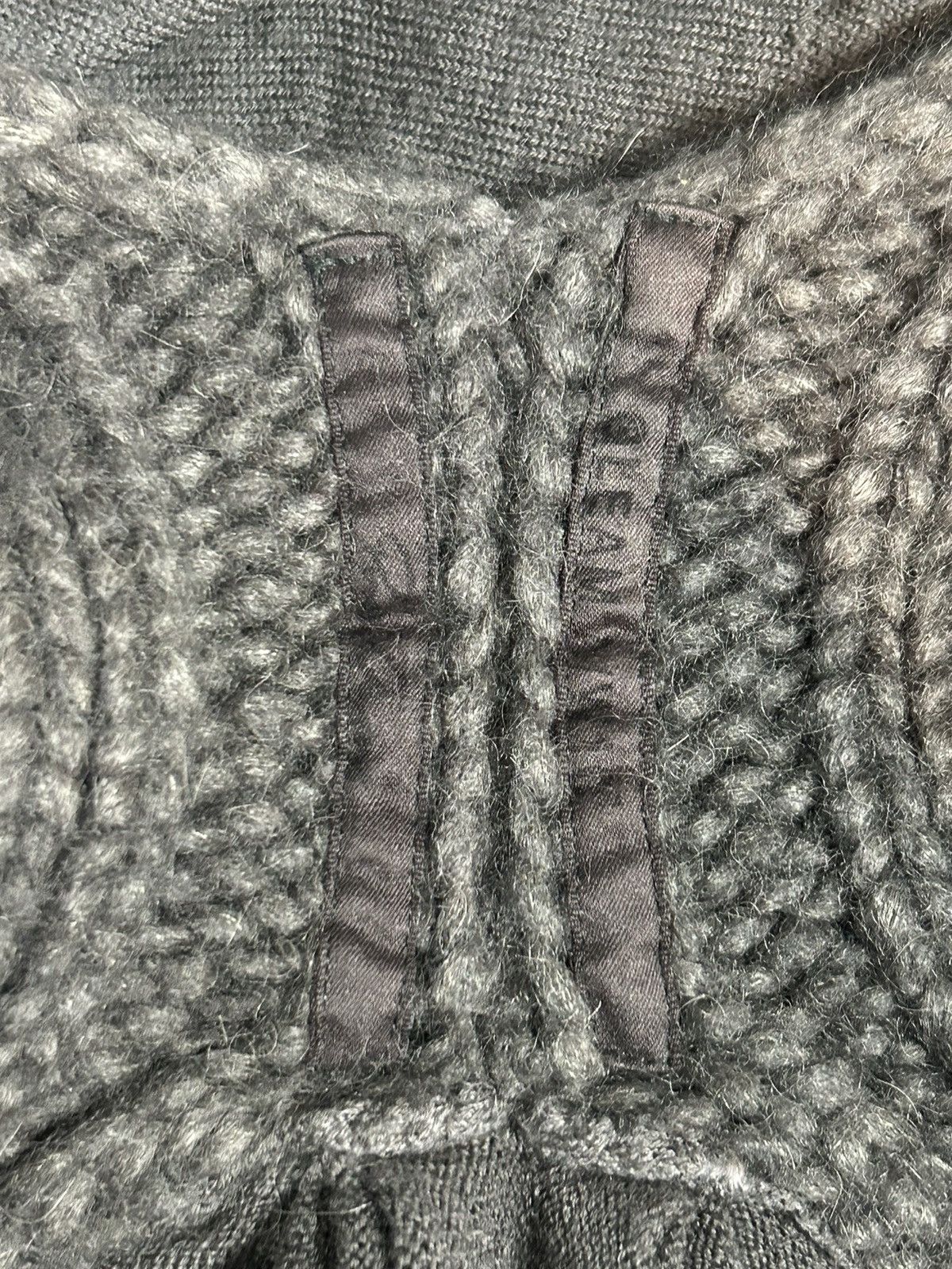 Rick Owens AW10 Gleam Mohair Wool Waterfall Balloon Cardigan Size US S / EU 44-46 / 1 - 6 Thumbnail