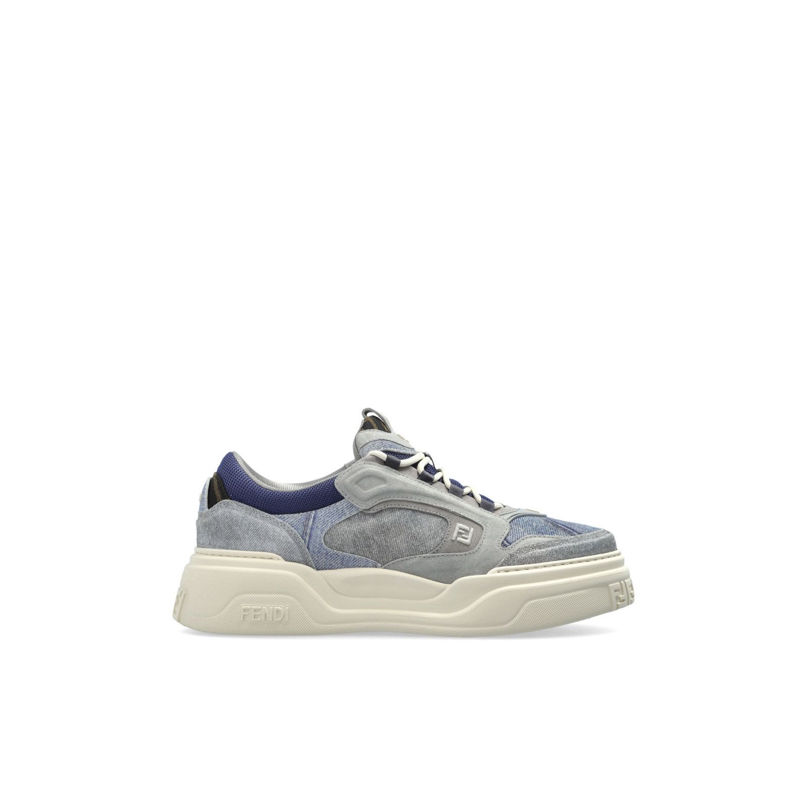 FENDI Force Gray Suede Sneakers New & Authentic (Men's size: