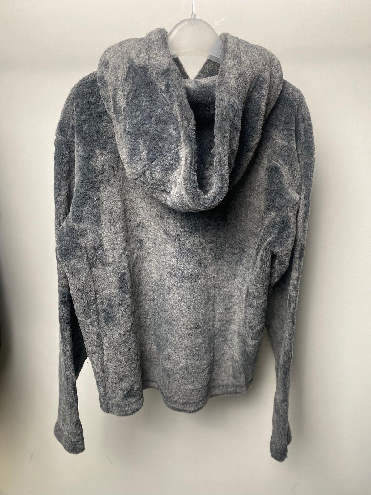 Saint Laurent Paris Archive Saint Laurent Grey Shaggy Fleece Hoodie Hedi Slimane Size US M / EU 48-50 / 2 - 2 Thumbnail