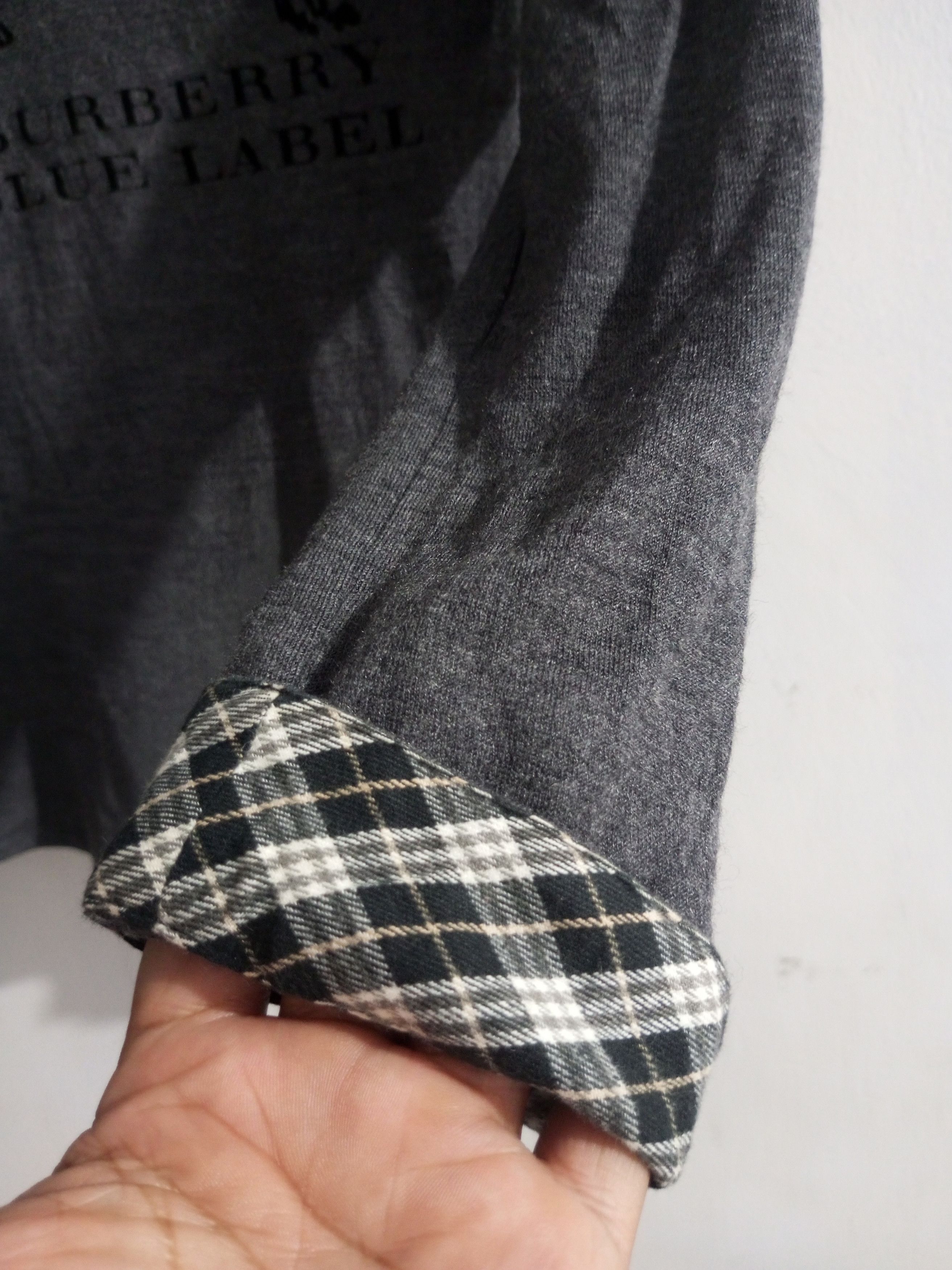 Burberry Burberry london blue label prorsum big logo long sleeve tee Size S / US 4 / IT 40 - 5 Thumbnail