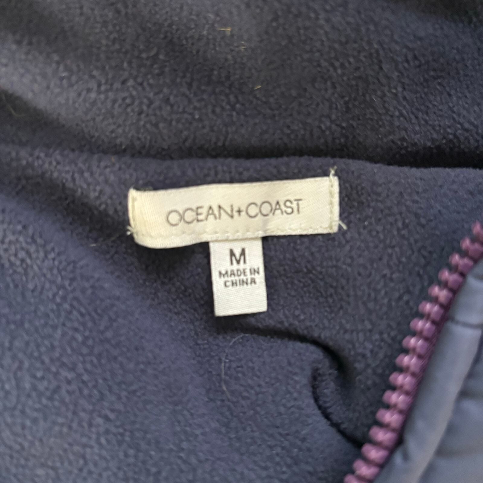 Other Ocean + Coast Women's Hooded Vest Size M Colorblock Puffer V Size M / US 6-8 / IT 42-44 - 7 Thumbnail