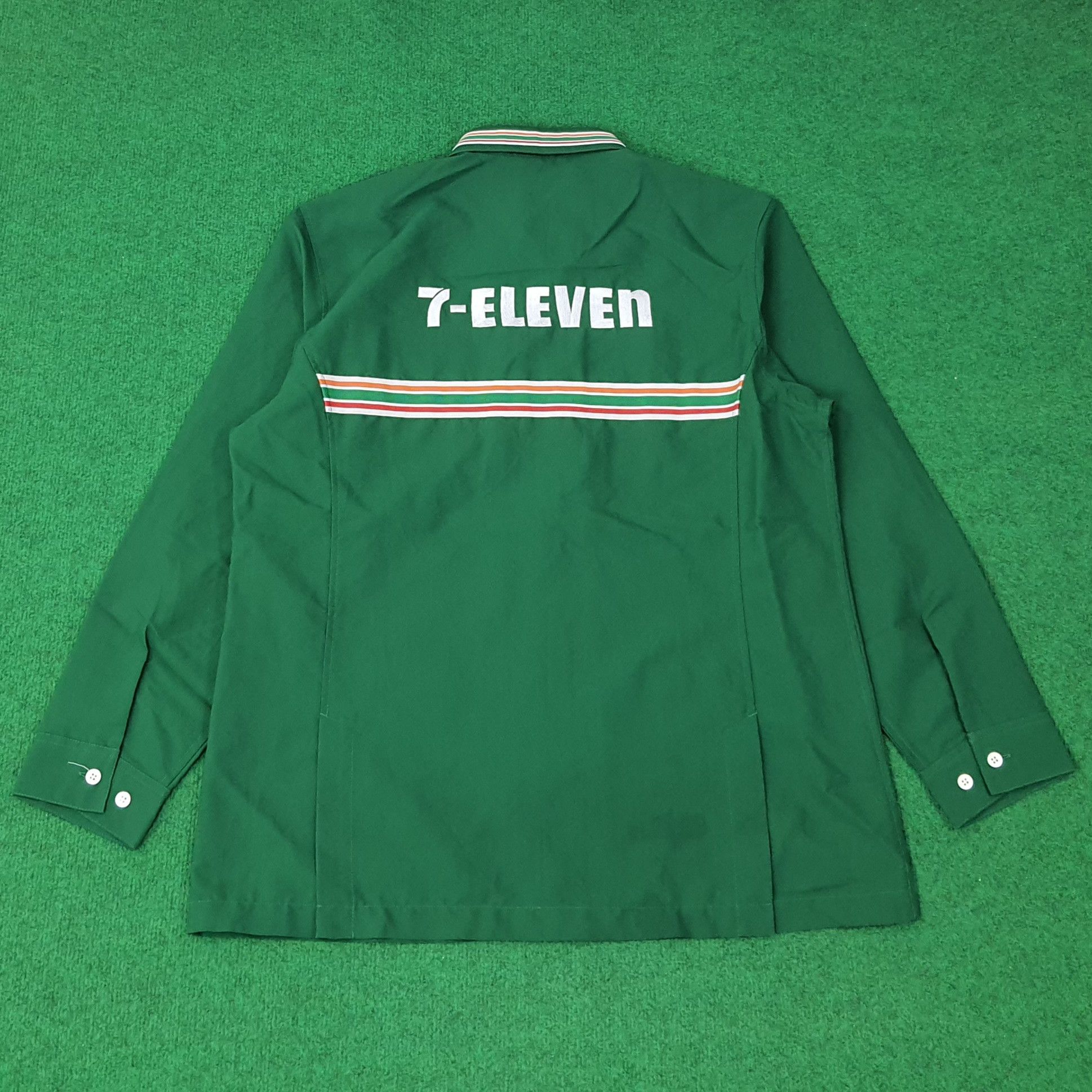 Japanese Brand Vintage 7 Eleven Japan staff Uniform C259N43 Size US M / EU 48-50 / 2 - 3 Thumbnail