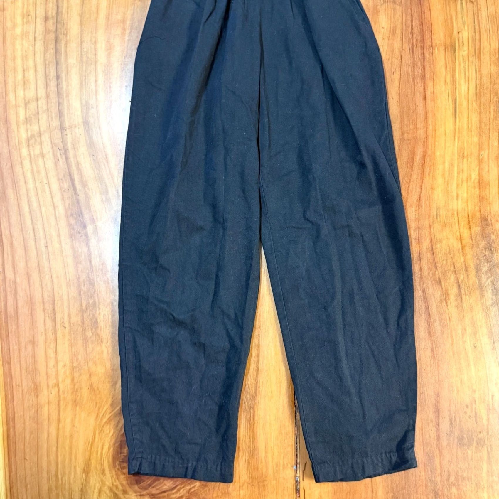 Cherokee VINTAGE Cherokee Jumpsuit Womens 80s 90s Cotton Black Beaded Disco SS16 S/M Size 28" / US 6 / IT 42 - 3 Thumbnail