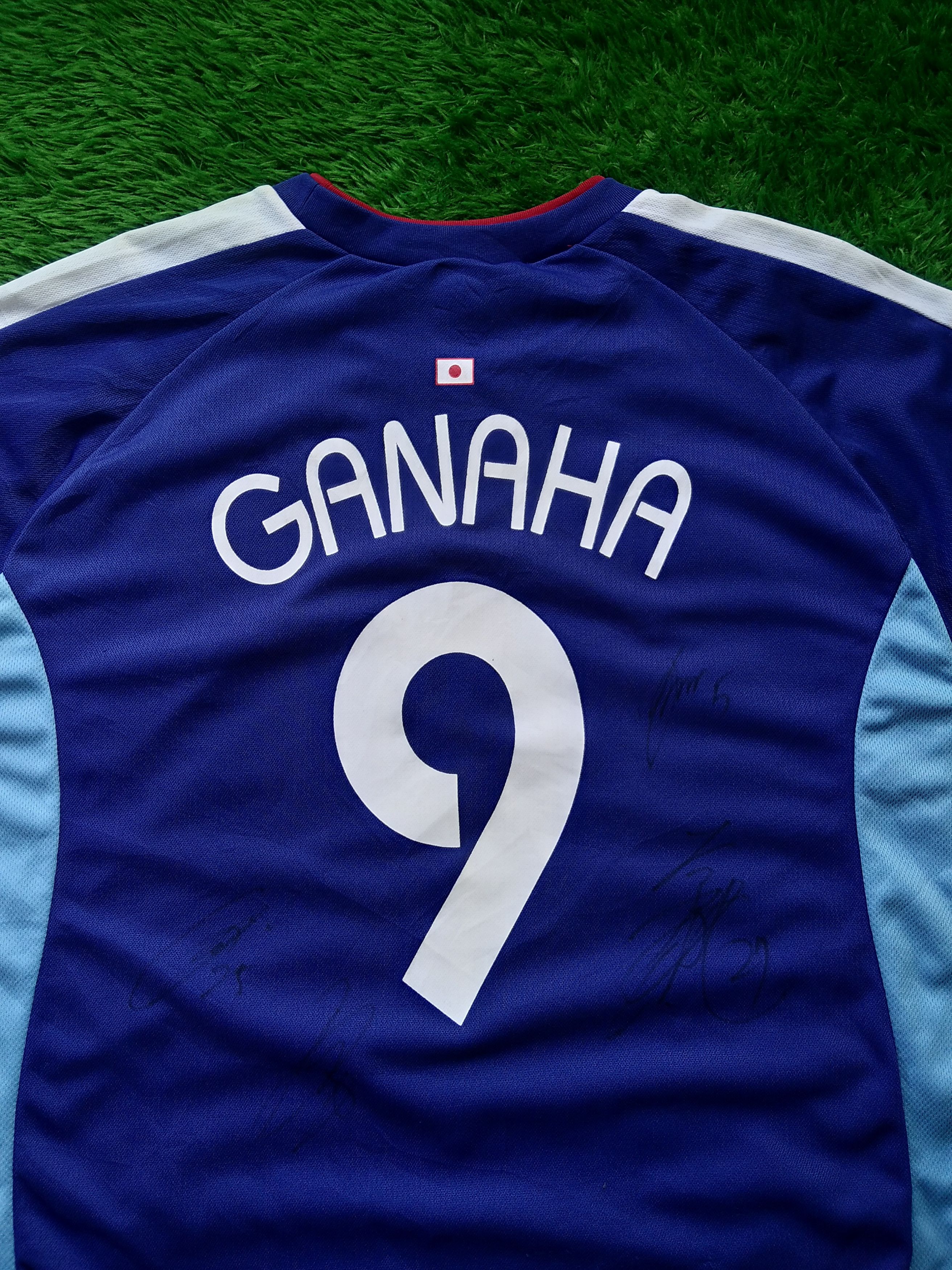 Japanese Brand VTG 00s Jersey Japan Fottball Player Name Ganaha Size US M / EU 48-50 / 2 - 4 Thumbnail