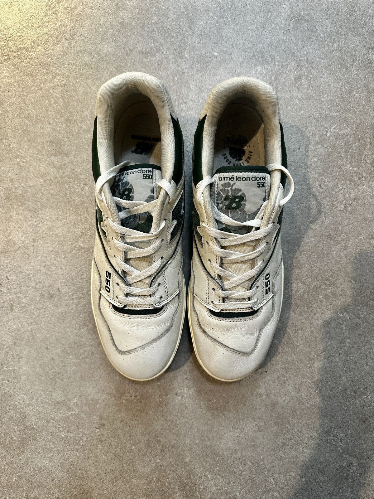 Aime Leon Dore × New Balance Aime Leon Dore x 550 Evergreen Size US 12 / EU 45 - 3 Thumbnail