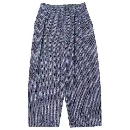 Japanese Brand 20AW Indigo Union Japan Blue Denim Sashiko Carrot Pants Size US 32 / EU 48 - 4 Thumbnail