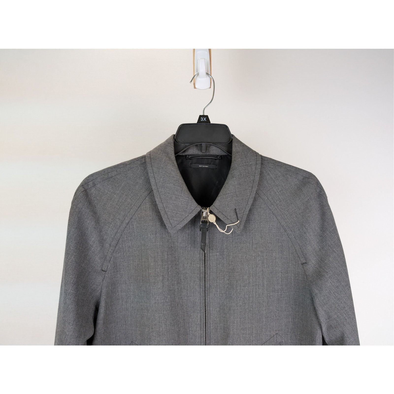 Tom Ford o1rshd1 CC20 Ribbed-Trim Twill Bomber Jacket Light Jacket Size US M / EU 48-50 / 2 - 3 Thumbnail