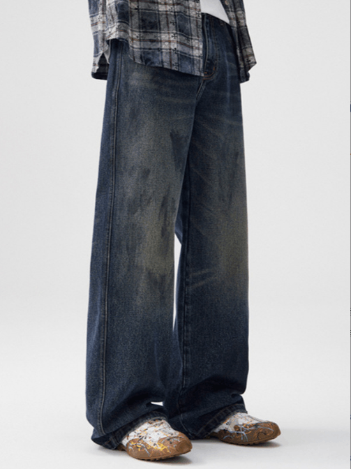 Japanese Brand × Jean American high street distressed versatile cool jeans Size US 34 / EU 50 - 3 Thumbnail