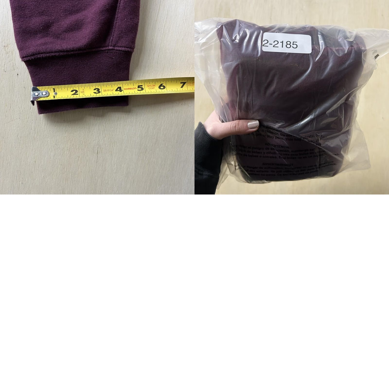 Nike Nike Sweatpants Mens Small Purple Fleece Joggers Elastic Waist Pockets Swoosh Size US 29 - 8 Thumbnail