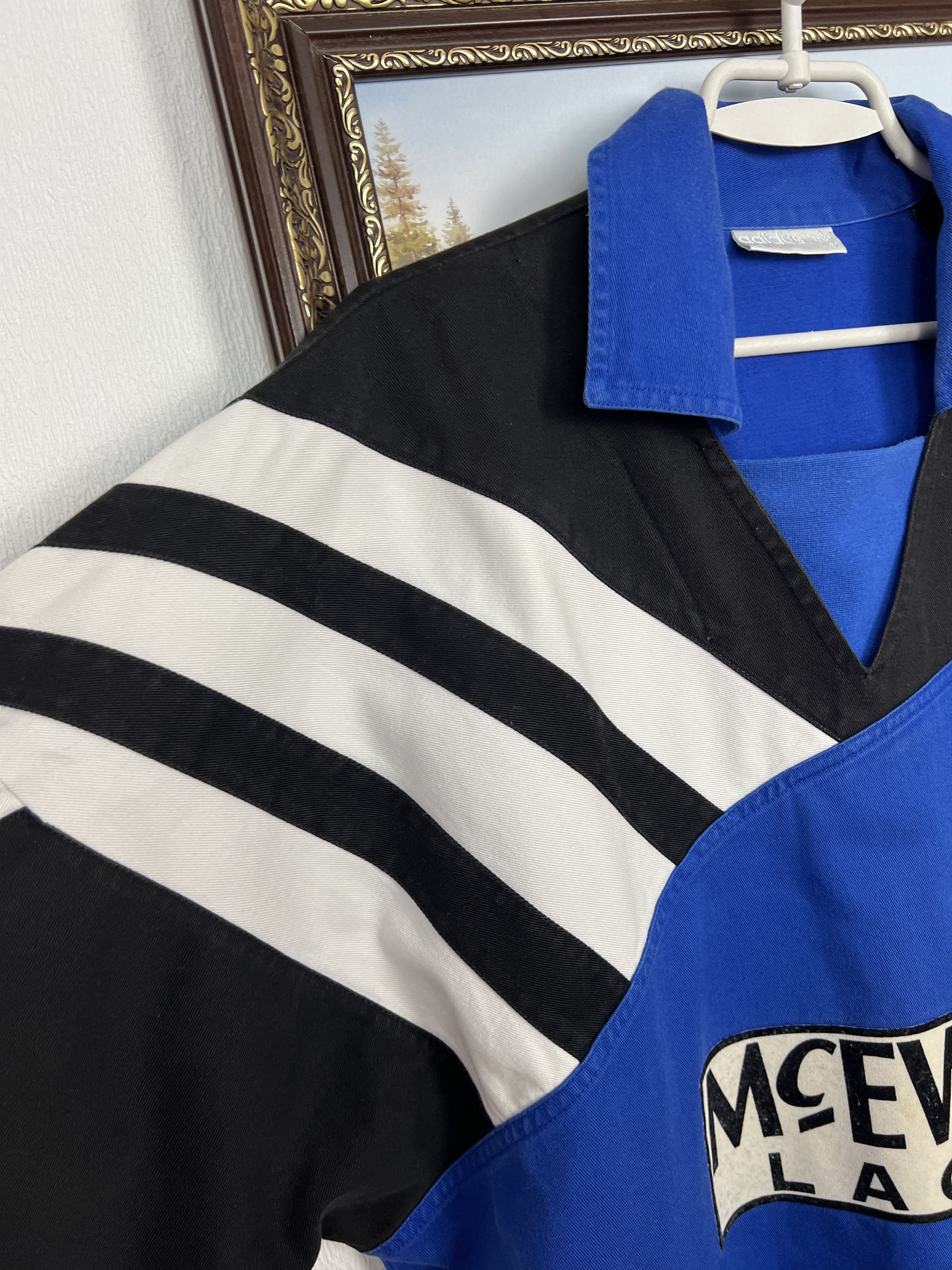 Adidas Vintage 90's Adidas Rangers Football Sweatshirt Soccer Size US M / EU 48-50 / 2 - 8 Thumbnail