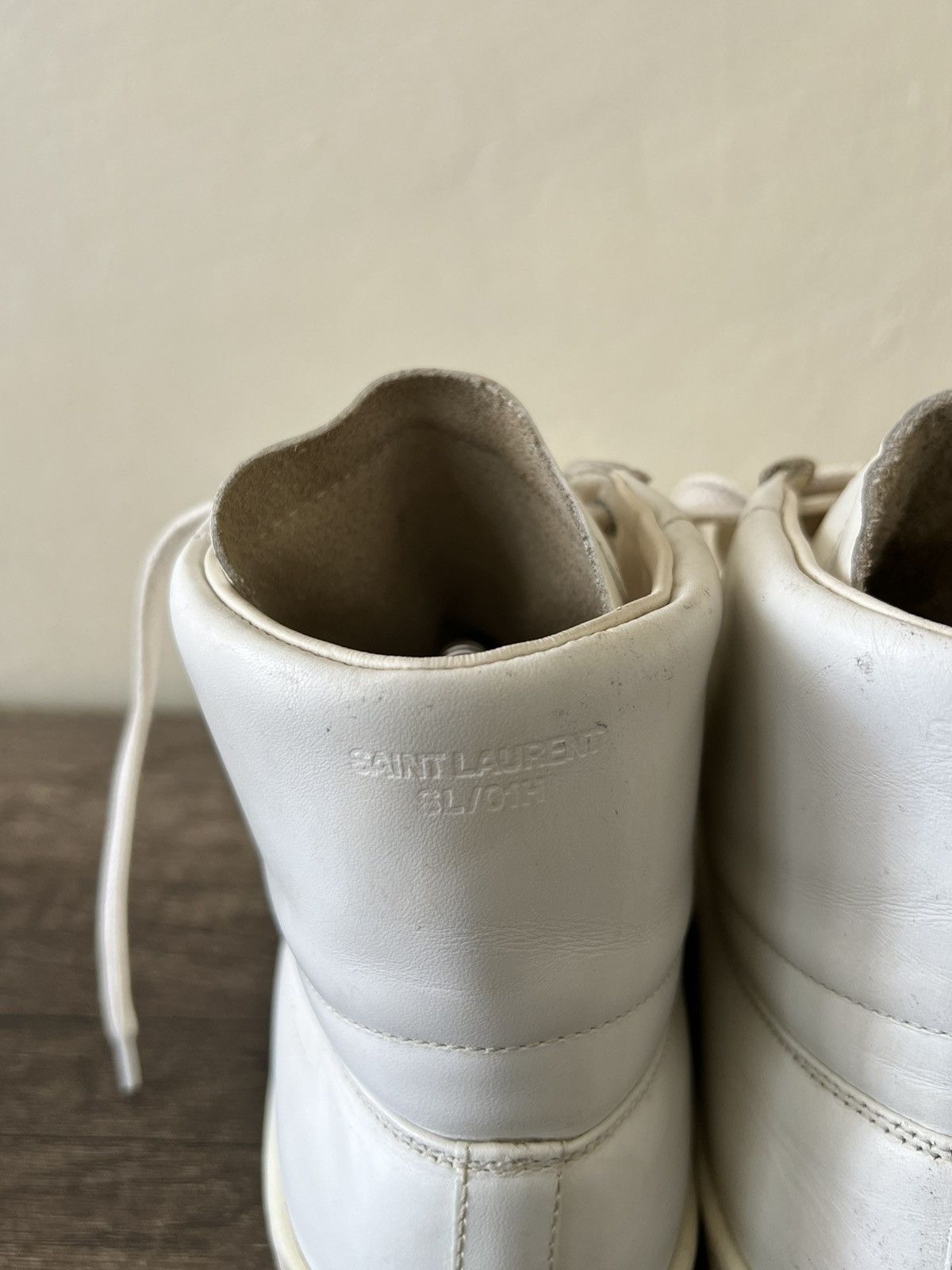 Saint Laurent Paris SAINT LAURENT PARIS SL/01H HIGH-TOP Size US 8.5 / IT 38.5 - 10 Thumbnail