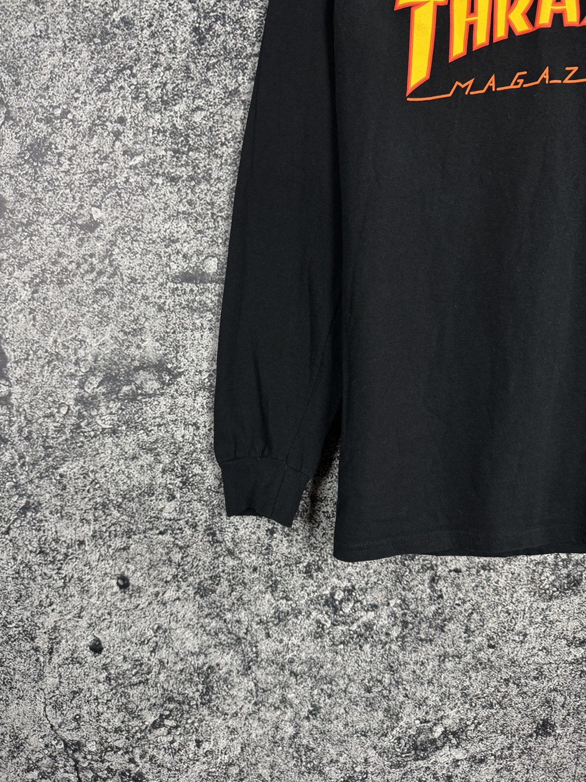 Thrasher THRASHER Skateboard Magazine Long Sleeve T-Shirt Flame Logo Size US S / EU 44-46 / 1 - 4 Thumbnail