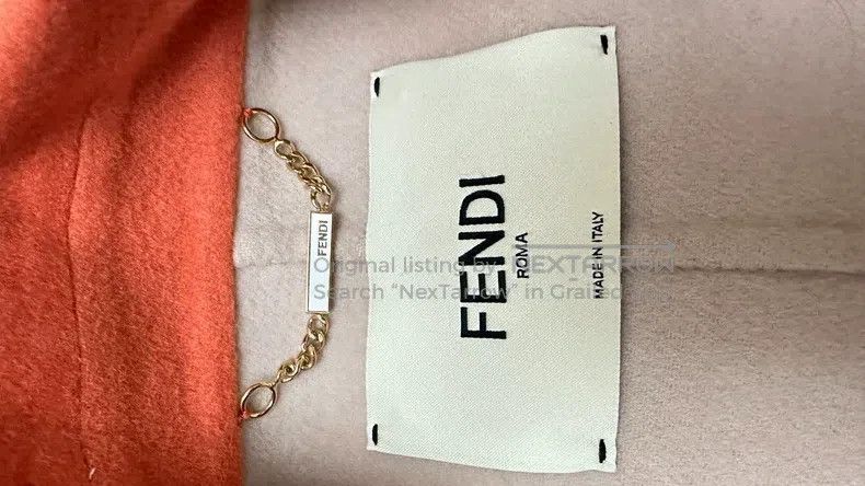 Fendi Fendi Thin cashmere cloak coat Size XS / US 0-2 / IT 36-38 - 3 Thumbnail