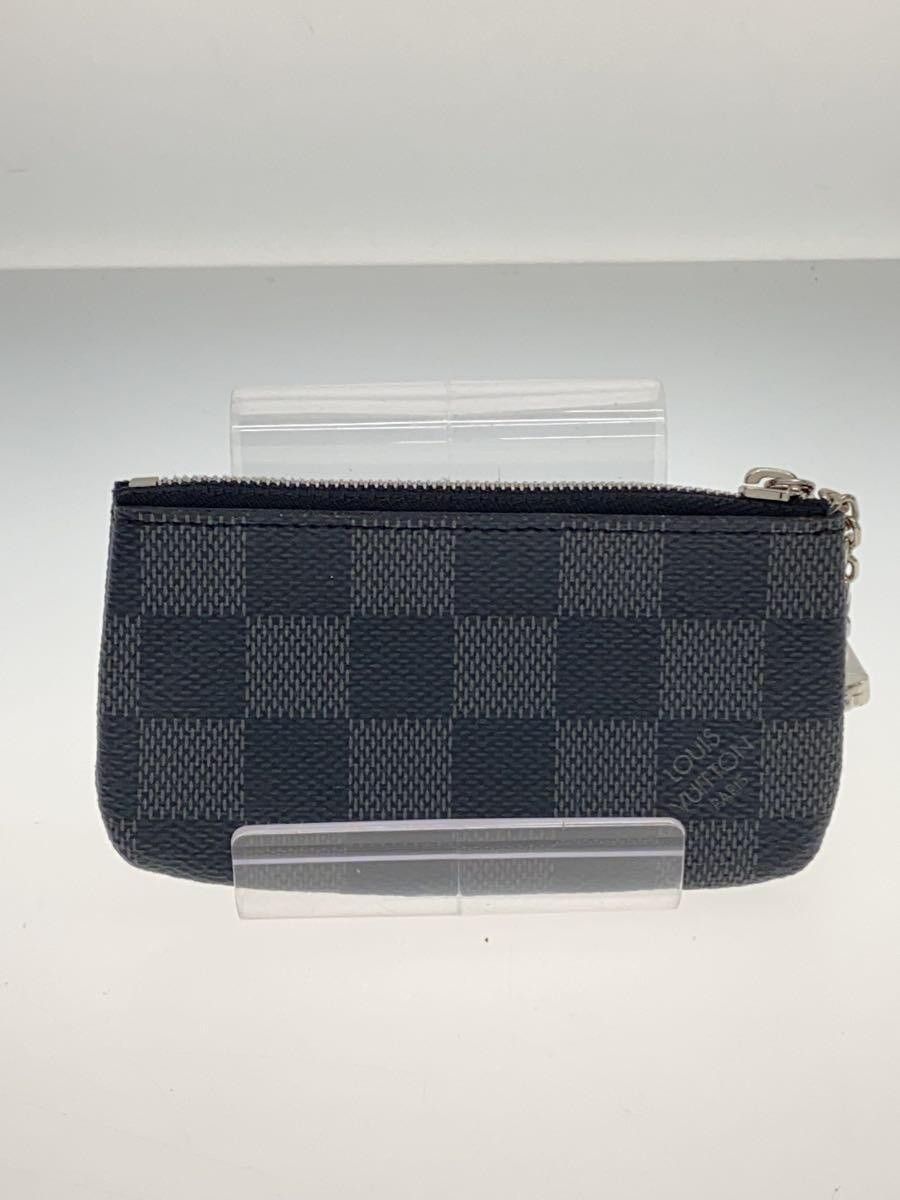 Louis Vuitton Louis Vuitton Damier Graphite Pochette Clé Black Size ONE SIZE - 2 Thumbnail