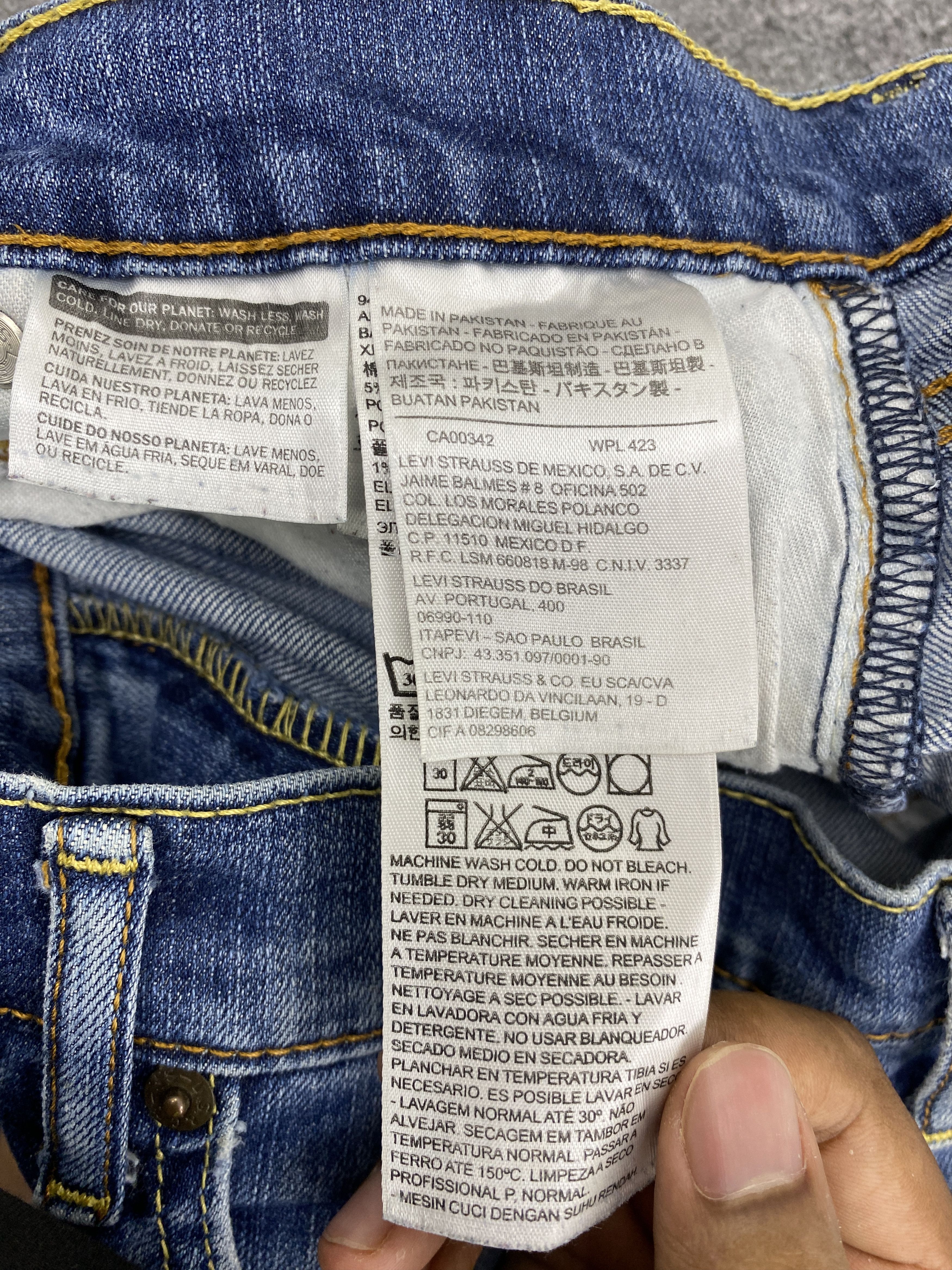 Levi's Vintage Levis 527 Bootcut Denim DP2601 Size US 30 / EU 46 - 6 Thumbnail