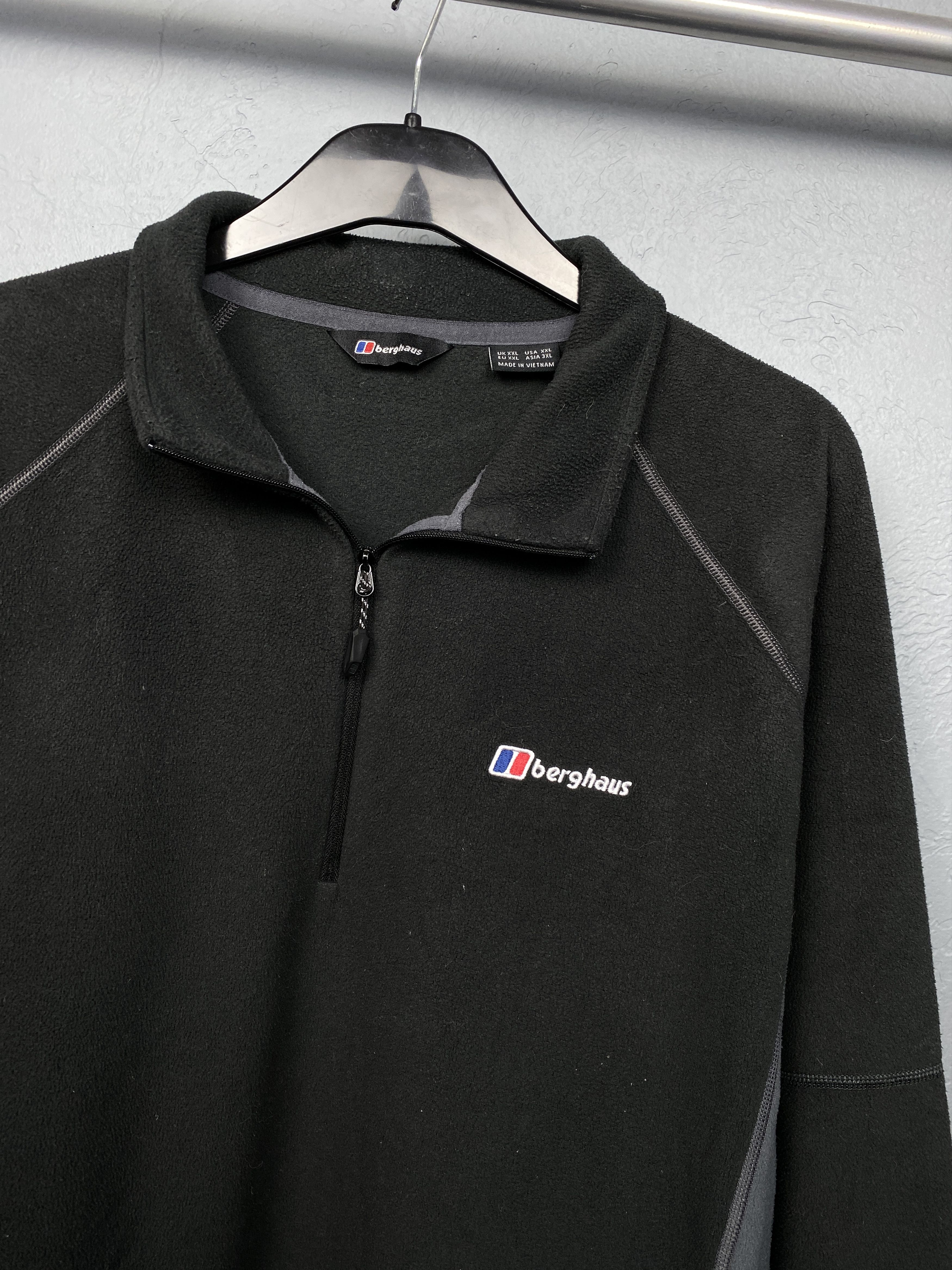 Berghaus Berghaus Vintage Mens Fleece 1\4 Zip Jacket Size US XXL / EU 58 / 5 - 2 Thumbnail