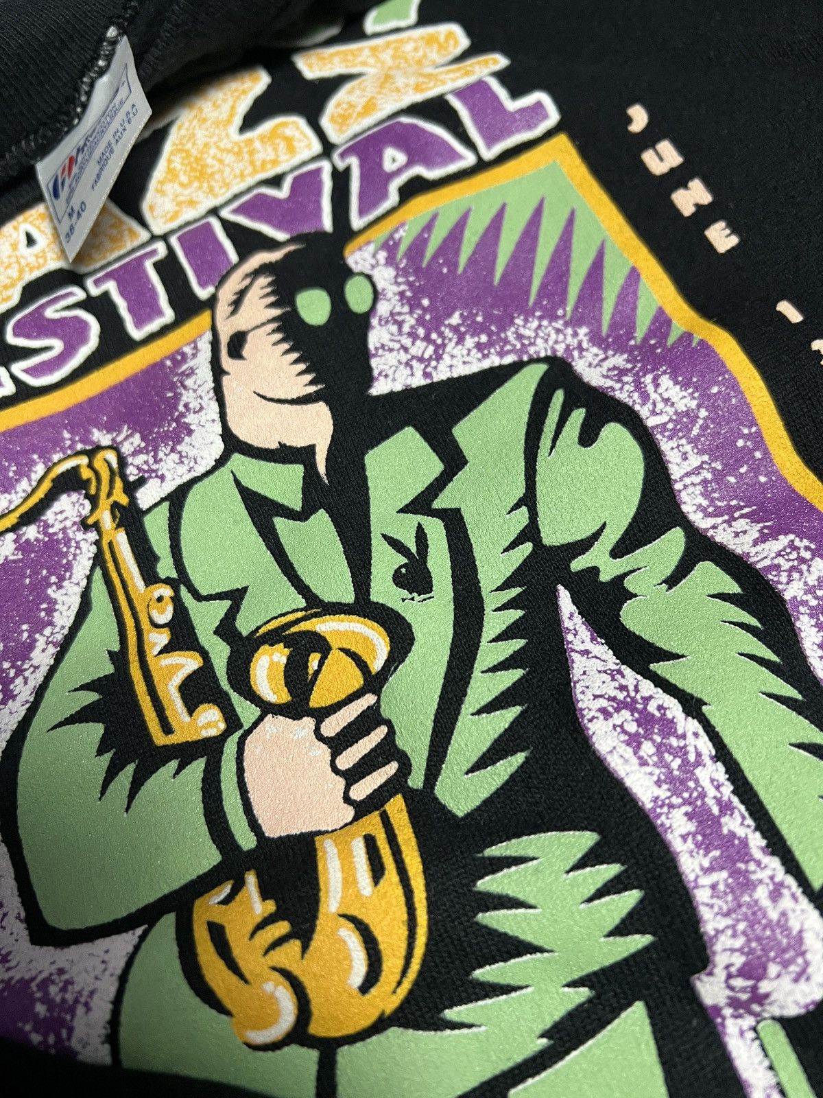 Playboy Vintage 90's Playboy festival Jazz 1992 crewneck Size US M / EU 48-50 / 2 - 6 Thumbnail