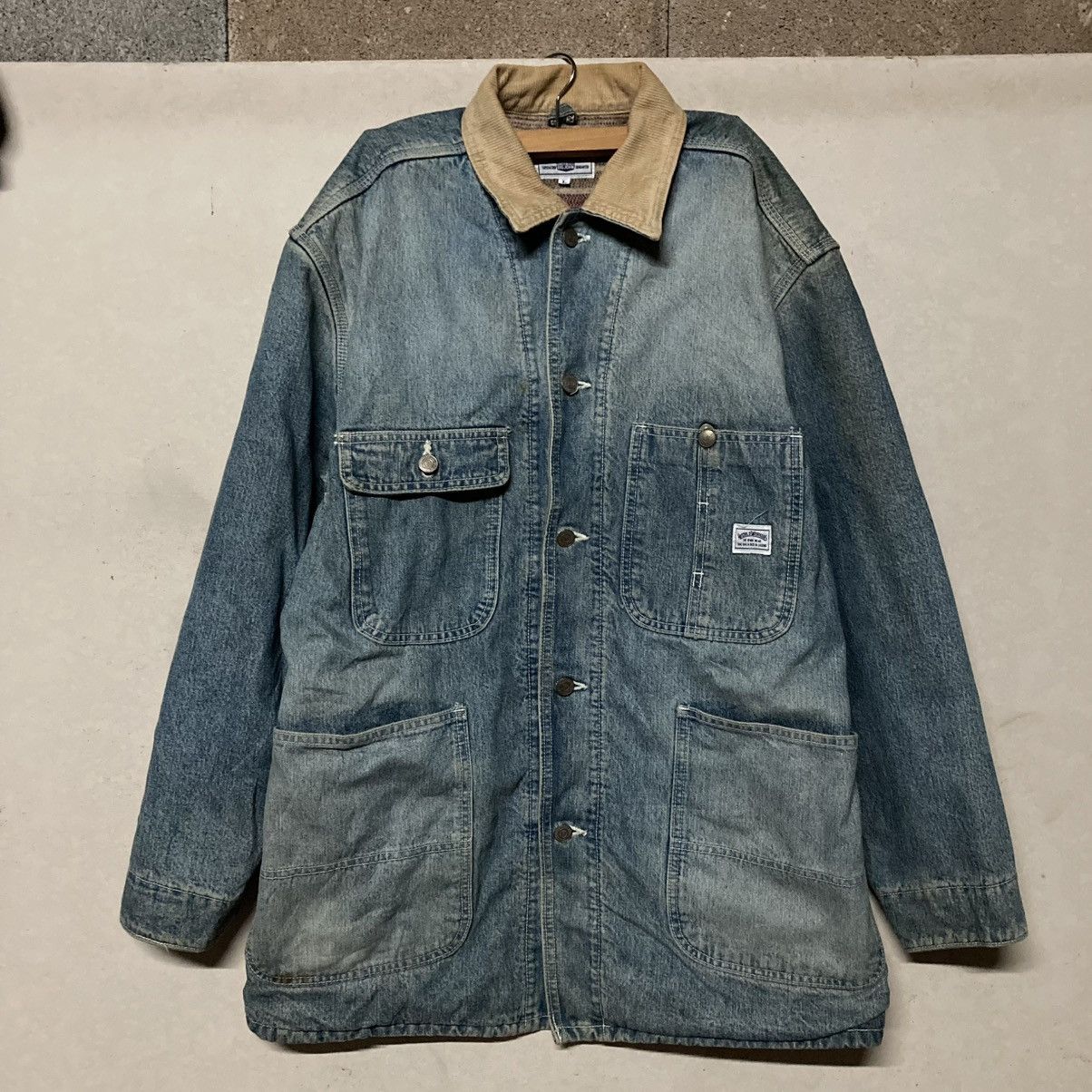 Designer × Japanese Brand × Vintage Big John Workwear Jacket Size US M / EU 48-50 / 2 - 2 Thumbnail
