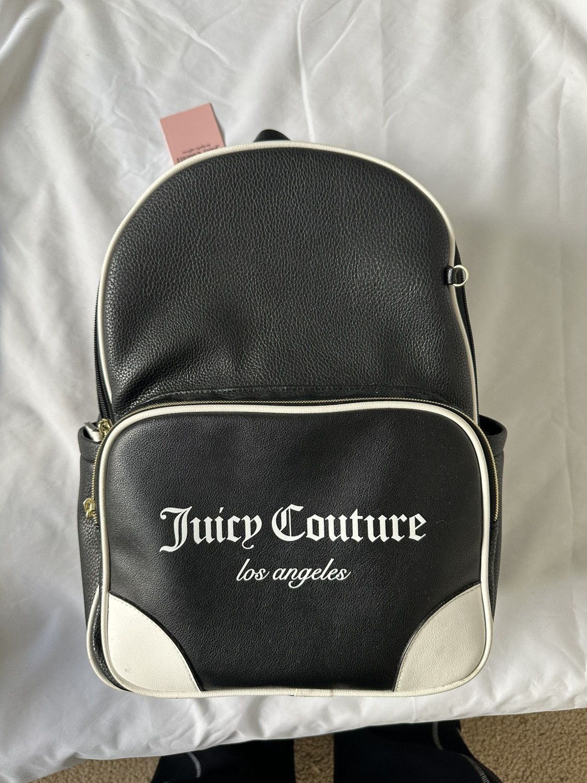 Juicy Couture Juicy Couture Black Fashionista Sports Backpack Size ONE SIZE - 1 Thumbnail