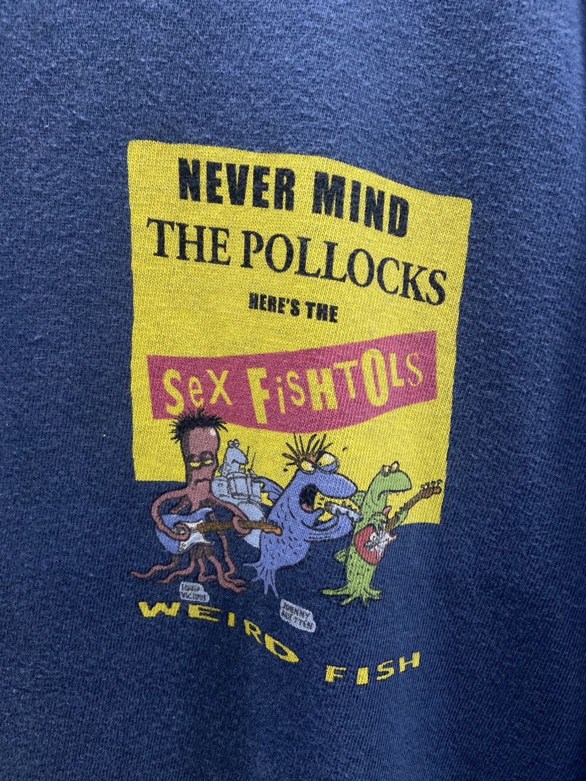 Band Tees × Vintage Vintage 00s SEX FISHTOLS NEVER MIND THE POLLOCKS TOUR TSHIRT Size US XL / EU 56 / 4 - 5 Thumbnail