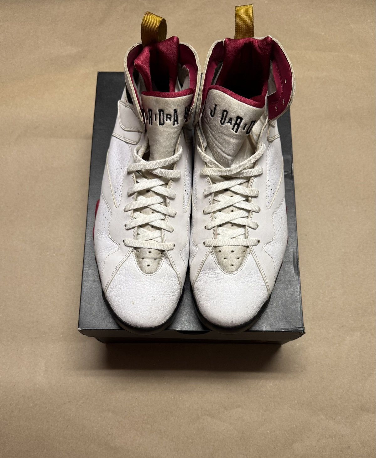 Jordan Brand Nike Air Jordan 7 VII Retro Cardinal Mens size 14 Rare! Size US 14 / EU 47 - 3 Thumbnail