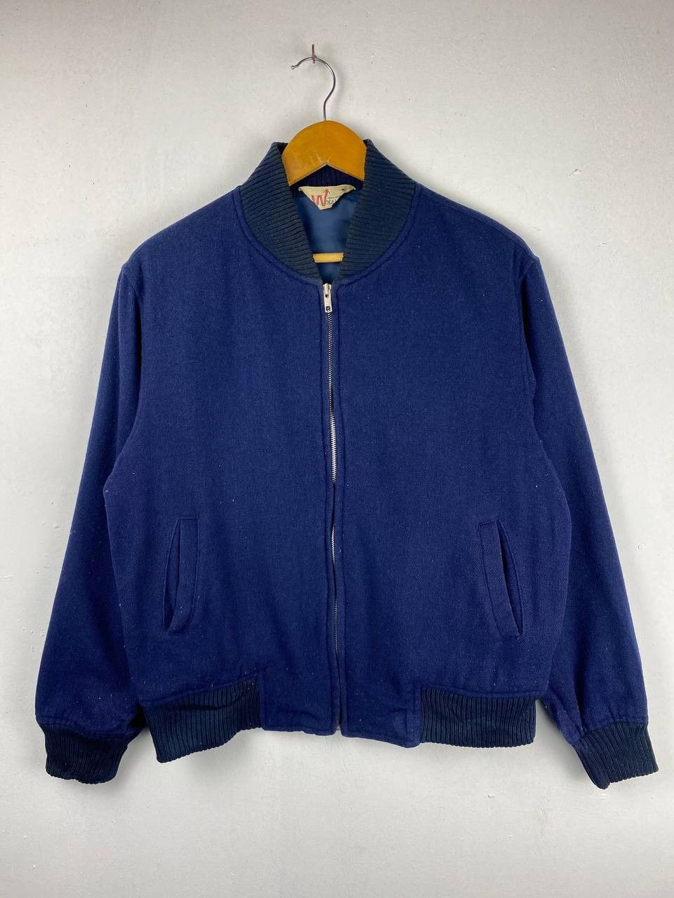 Japanese Brand japanese brand wool bomber jacket nice design Size US M / EU 48-50 / 2 - 1 Thumbnail