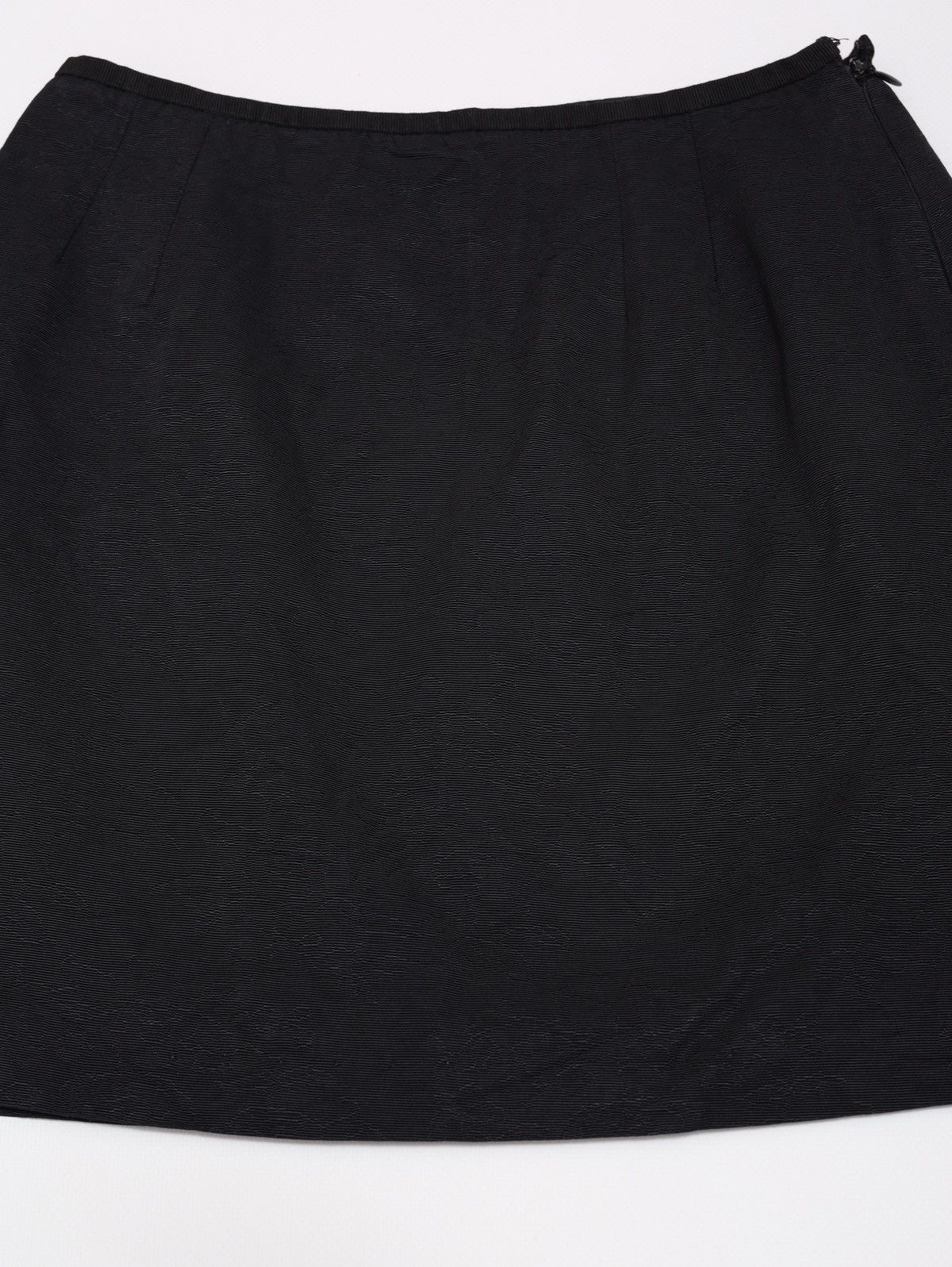 Dolce & Gabbana Dolce Gabbana Vintage Black Mini Skirt Pattern Cotton Viscos Size 26" / US 2 / IT 38 - 6 Thumbnail